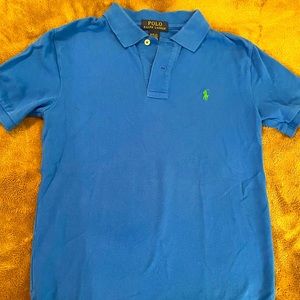 Polo Ralph Lauren Boy’s Blue polo top, Size M
